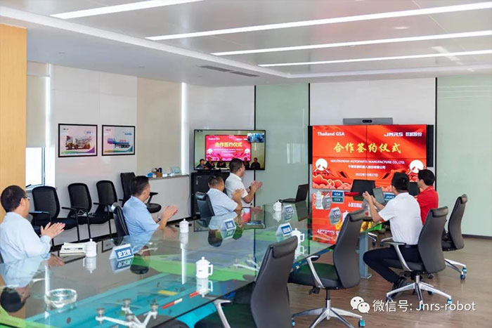 PA集团中国机器人与泰国GSA合作签约，携手并进！